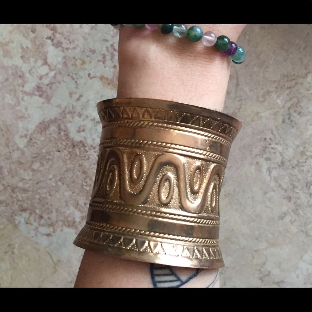 Gold Cuff Bracelet